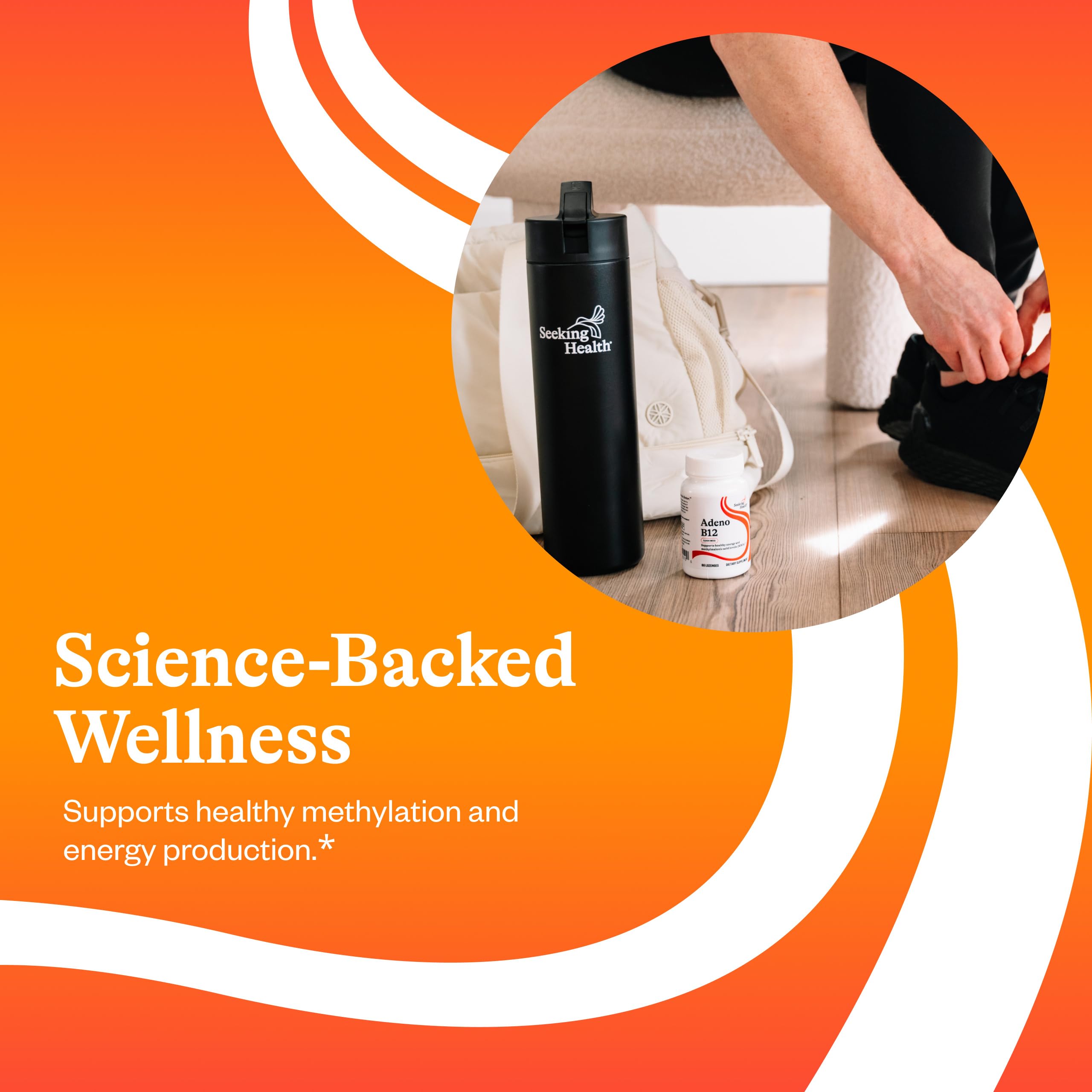Seeking Health Adeno B12 Formula - 60 Easy-To-Deliver Lozenges — Amazon image 4
