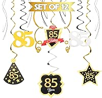 Vista 12 de LINGTEER - Serpentinas para fiesta de cumpleaños, 24