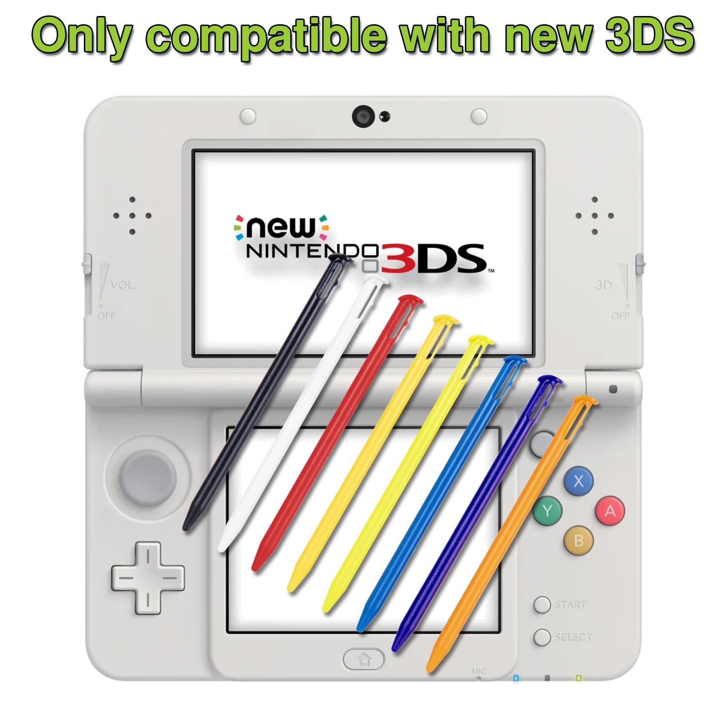 Amazon.com: Mart Cobra New Nintendo 3DS Stylus 10 Pack - 10