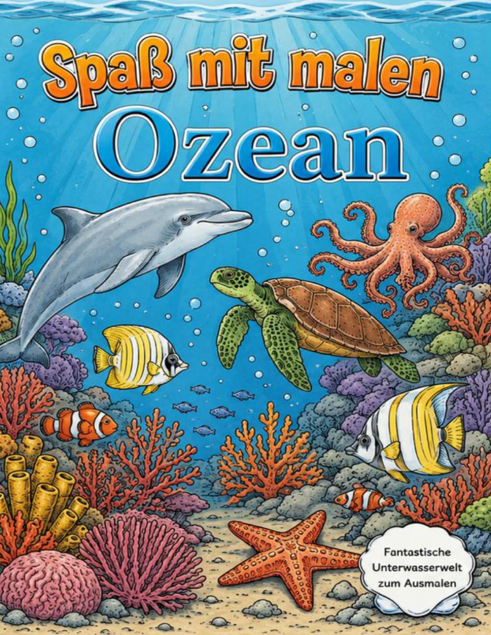 Spaß mit malen: Ozean