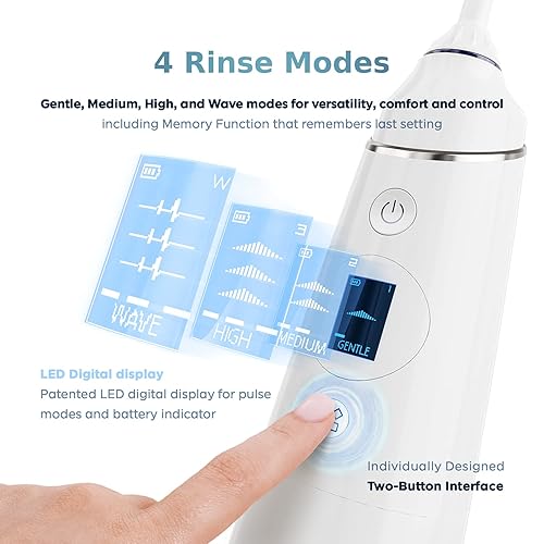 Miniatura 3 de SinuPulse Traveler con 30 paquetes Sinuair – Sistema de enjuague nasal pulsante inalámbrico de riego nasal, limpiador de ahorro de espacio y máquina