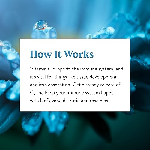 Miniatura 6 de Natures Sunshine Vitamina C Liberación temporal, 1000 mg, 120 tabletas  Apoya el sistema inmunológico y apaga los radicales libres peligrosos