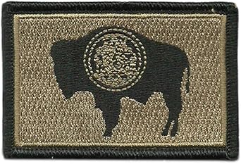 Gadsden and Culpeper Tactical State Patch - Wyoming - View Colors