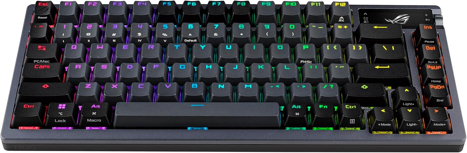 キーボード ROG AZOTH X 75%WIRELESS MECHANICAL Amazon.co.jp: ASUSゲーミングキーボード/ROG Azoth X/75%カスタム