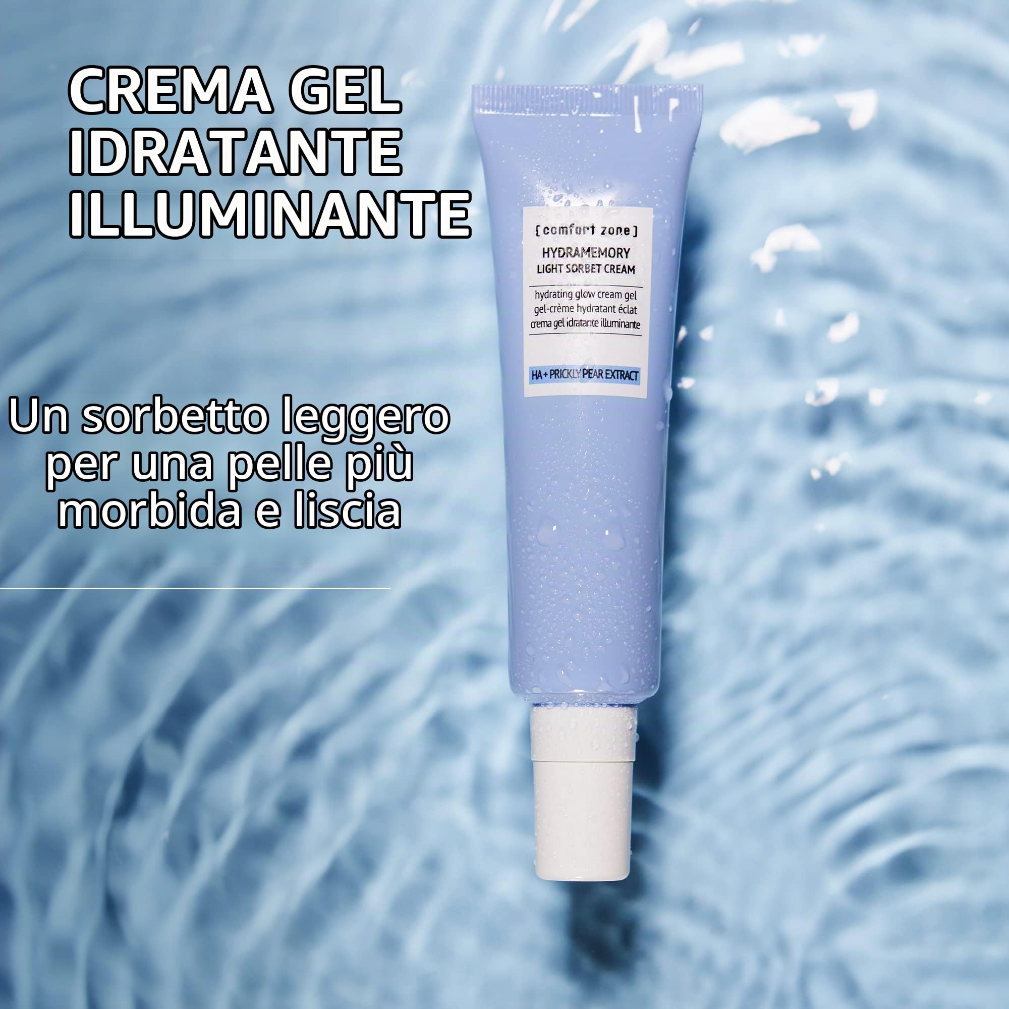 Comfort Zone Hydramemory Light Sorbet Cream 60ml - crema gel idratante illuminan