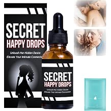 Camic Secret Happy Drops PleasurePeak Oral Drops Oral Drops Enhancing Sensitivity and Pleasure Boost Energy Levels Promoting Relaxation Promoting Improved Blood Flow 1PC