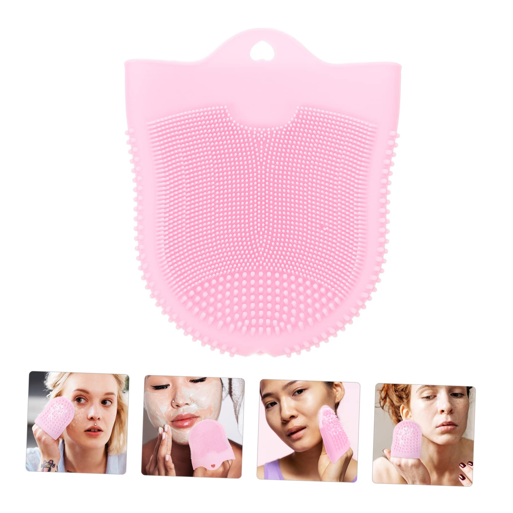 Baluue 5stücke Silicone Gesichtsreinigungsbürste Sanfter Peeling Face Scrubber Lebensmittelechtem Für Effektive Porenreinigung Und Massage Für Tägliche Hautpflege Und Make-up