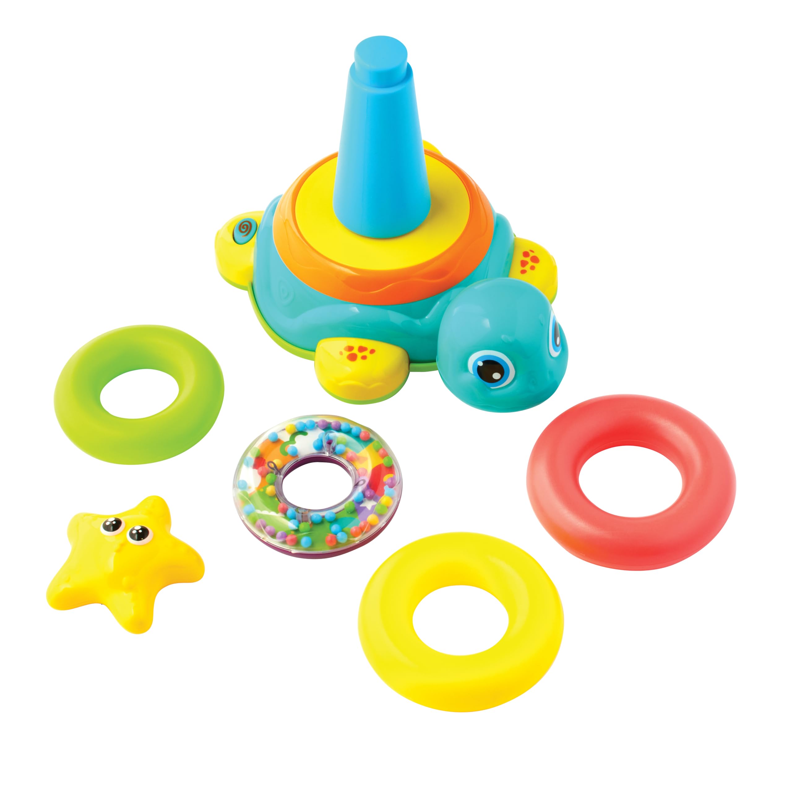 Amazon.com: Kidoozie Bump Around Stacking Turtle Ages 6 Months+