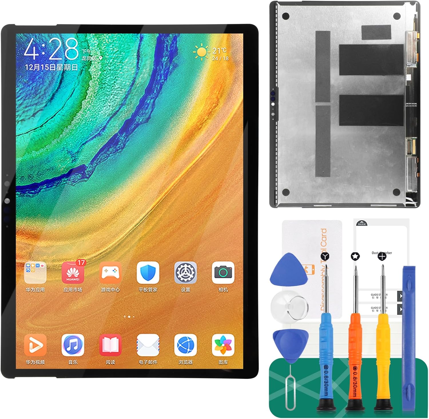 for Microsoft Surface Pro X Screen Replacement Digitizer for Surface Pro X LCD Screen for Microsoft Surface Pro X 1876 Touch Screen Display Assembly Repair M1042400 2022 (Only for 13")