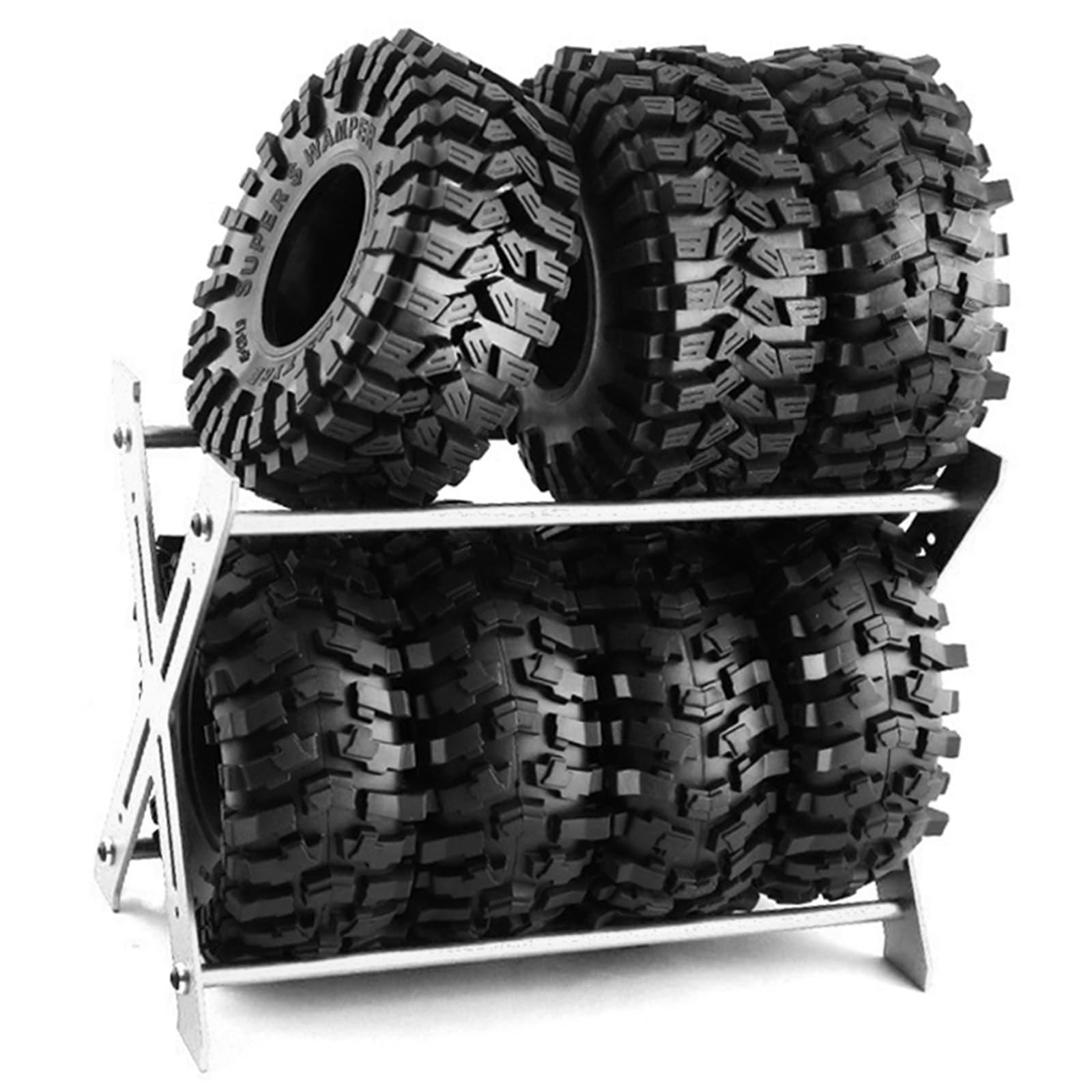 Remplacement rotatif de support de réparation moteur V8 acier inoxydable SCX10