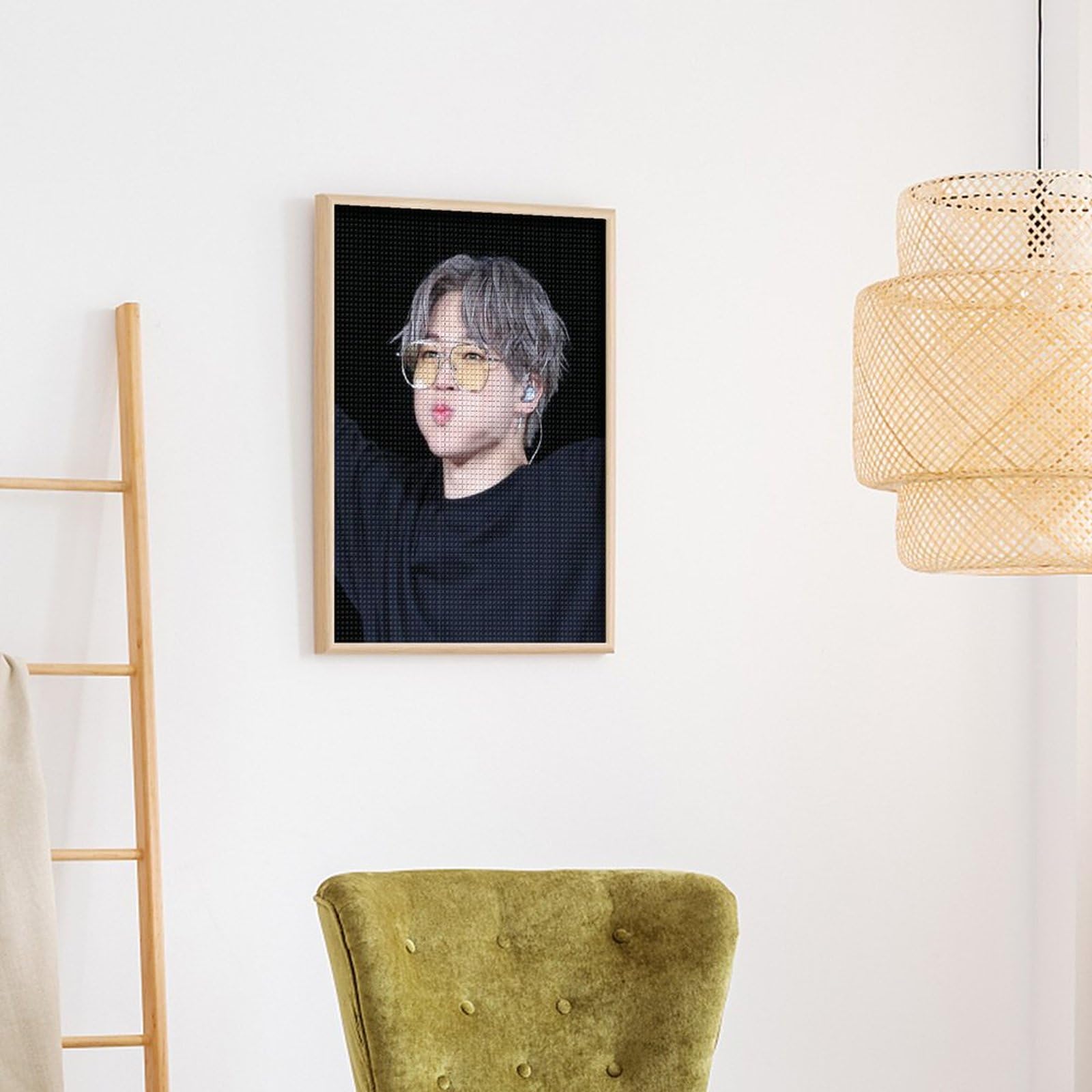 Amazon.co.jp: 30×40cm ダイヤモンドアート BTS 防弾少年団 JIMIN