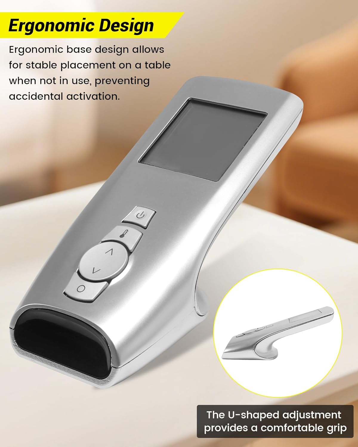 0.584.023 Silver Fireplace Remote Control Transmitter Compatible with GTMF Series Fireplace Remote Control Handheld Thermostat for SIT Proflame 1 DFC Control Module (Not Black Transmitters)