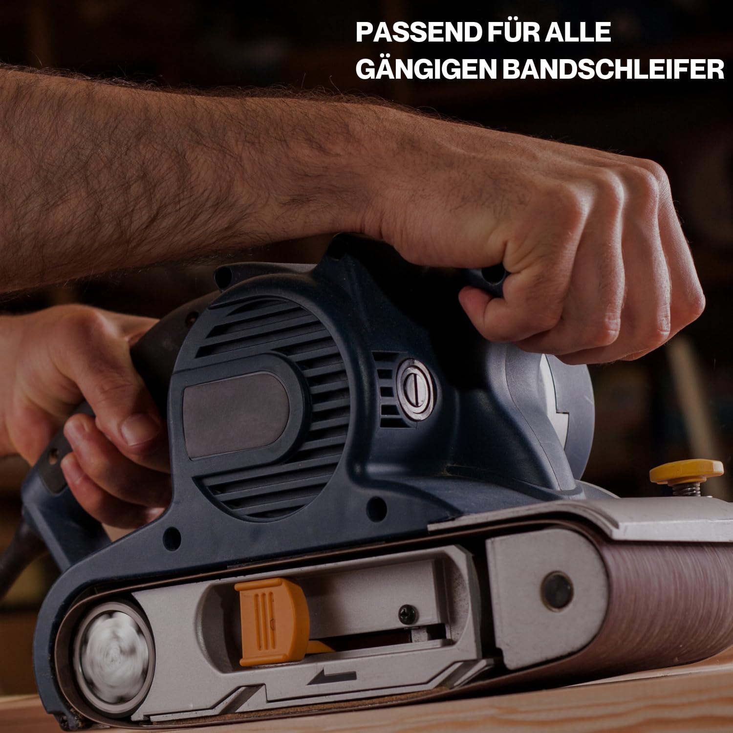 Lot De 10 Bandes Abrasives Pour Ponceuse En Bois, Métal