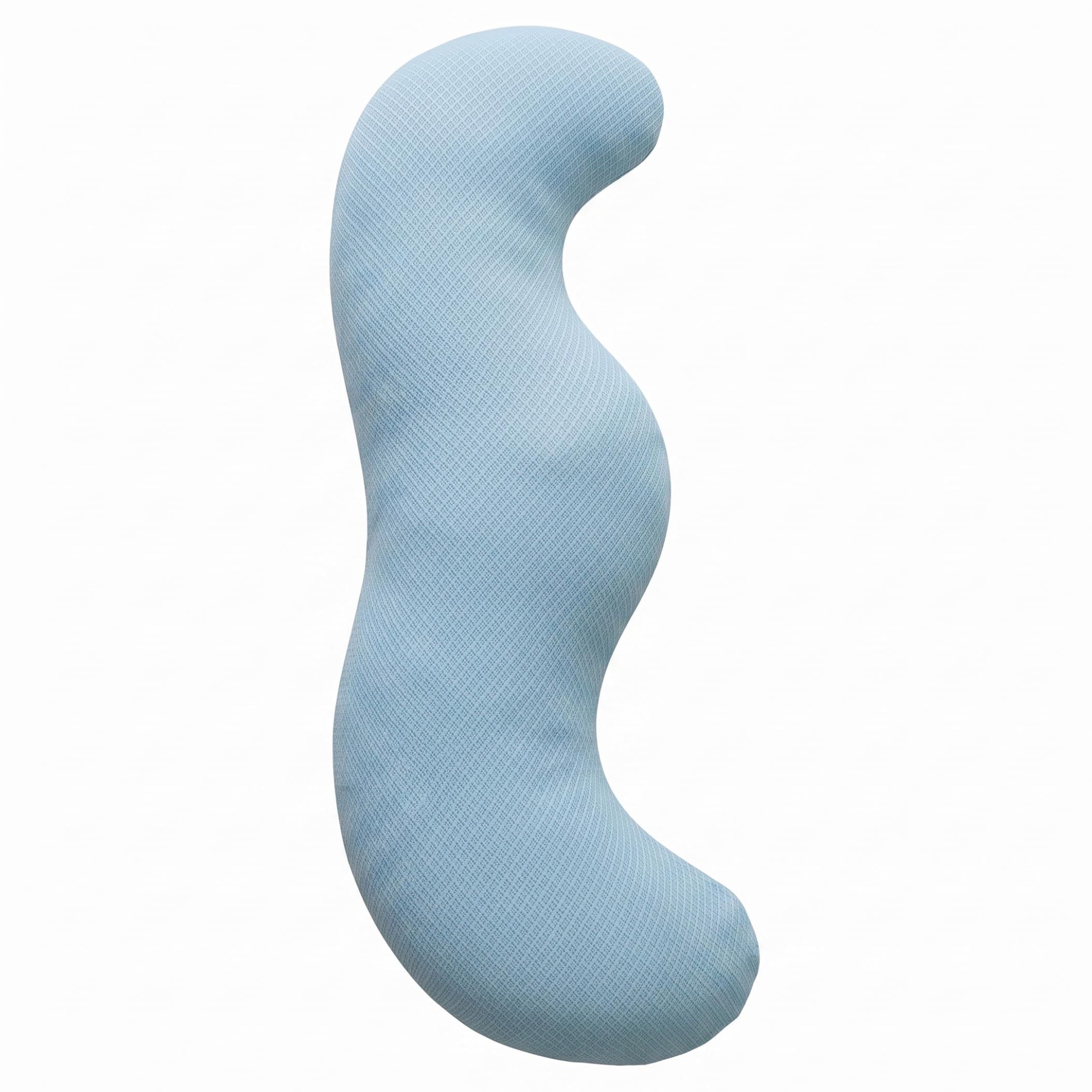 Oreiller corporel rafraîchissant avec support zoné ergonomique et housse amovible