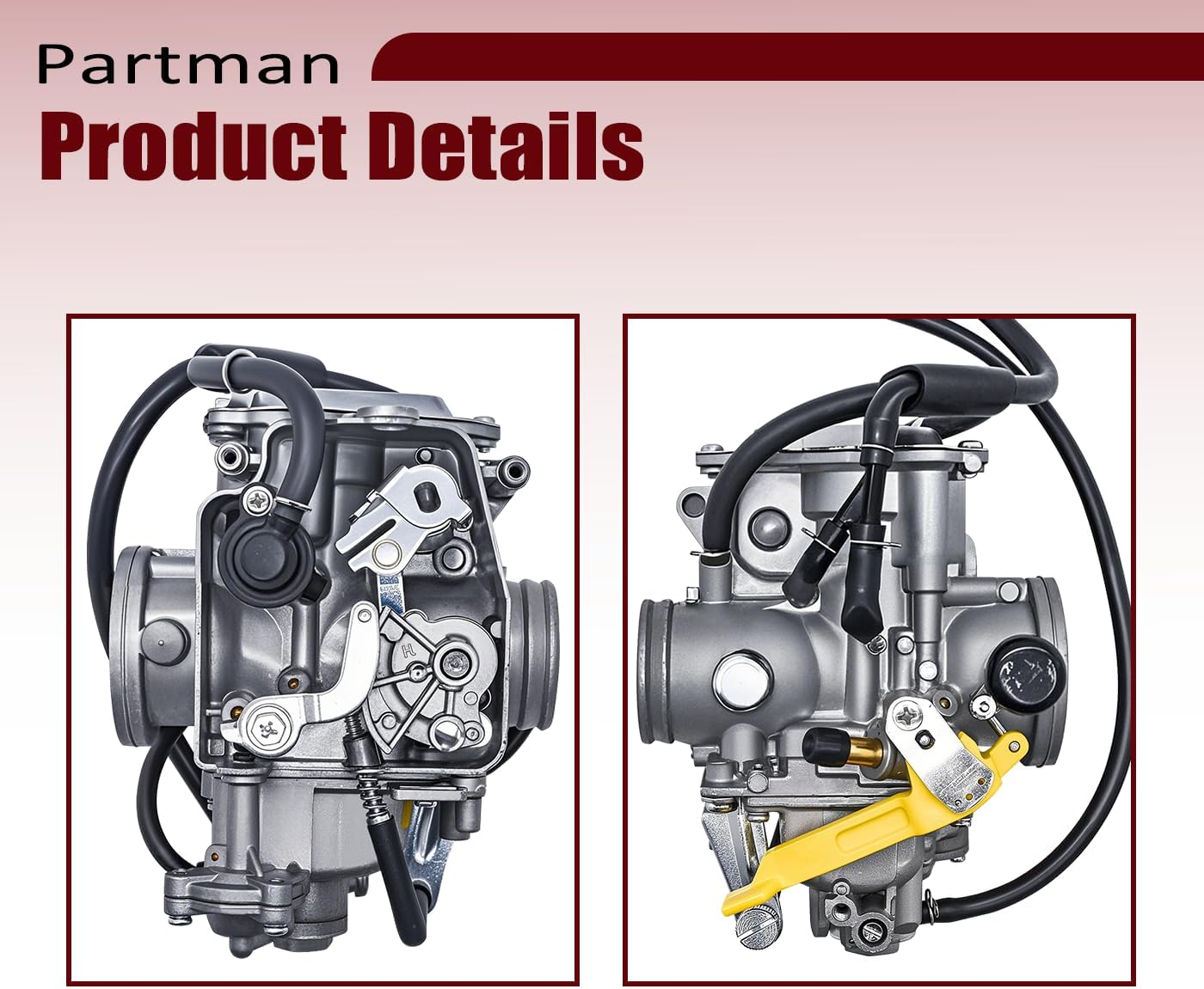 Partman Carburetor Carb fit for Honda TRX 400 TRX400EX Sportrax FourTrax TRX400X ATV 16100-HN1-A43 16100-HN1-013