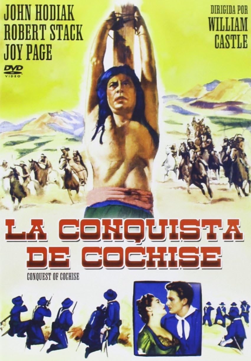 Conquest Of Cochise (1953) - Official Region Free PAL release, plays in English without subtitles