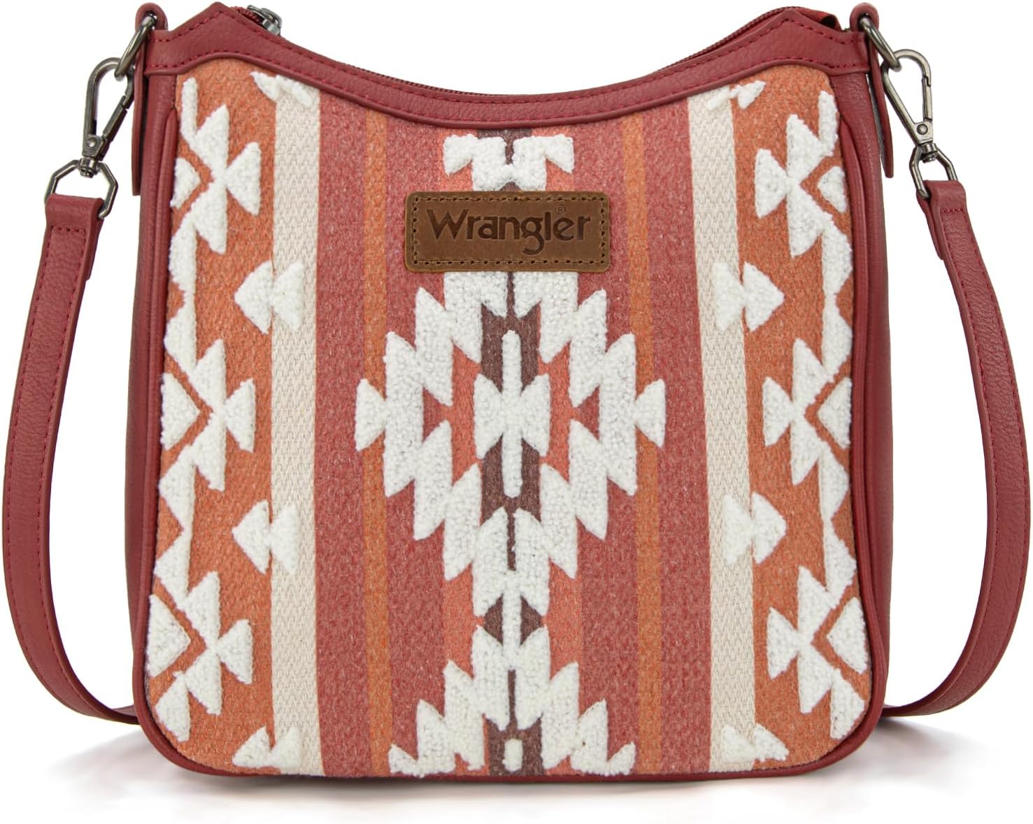 Wrangler Chenille Shoulder Bag for Women Western Women's Crossbody bags Aztec Top-handle Bags