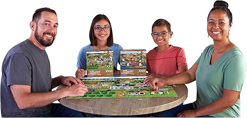 Miniatura 6 de RoseArt - Home Country - Yankee Seed Co. - Rompecabezas de 1000 piezas para adultos