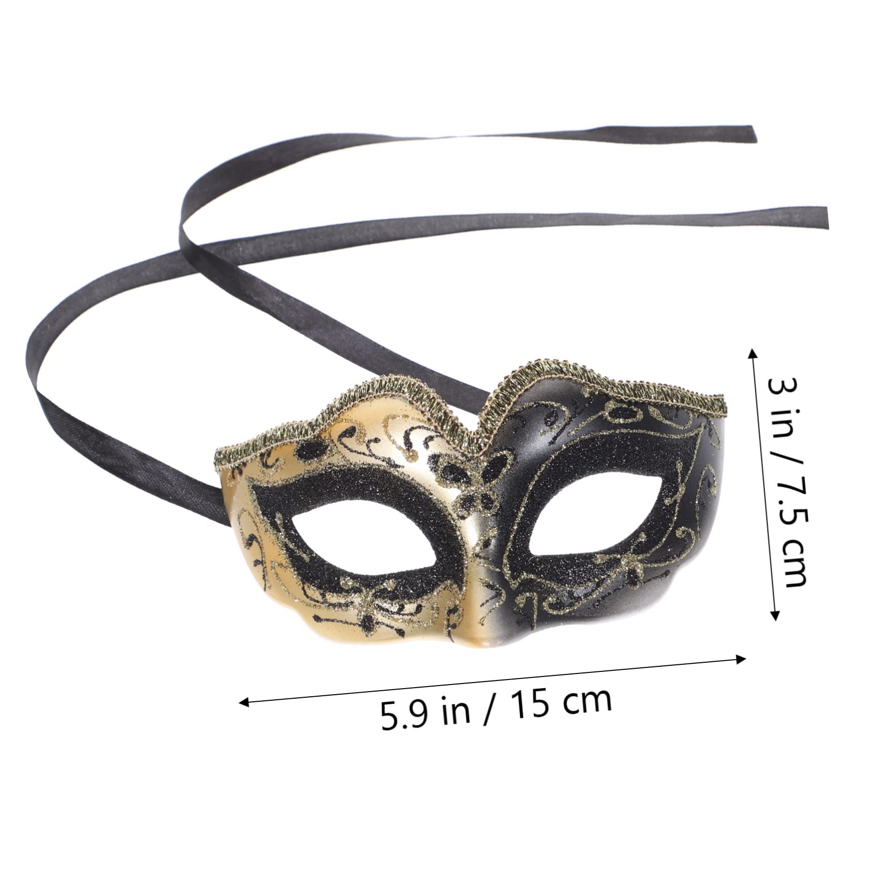 OATIPHO Halloween Half Face for Boy Girl Masquerade Prop Comfortable Strap for Carnival Cosplay and Costume Parties Material Adds Festive Atmosphere for Special Occasions