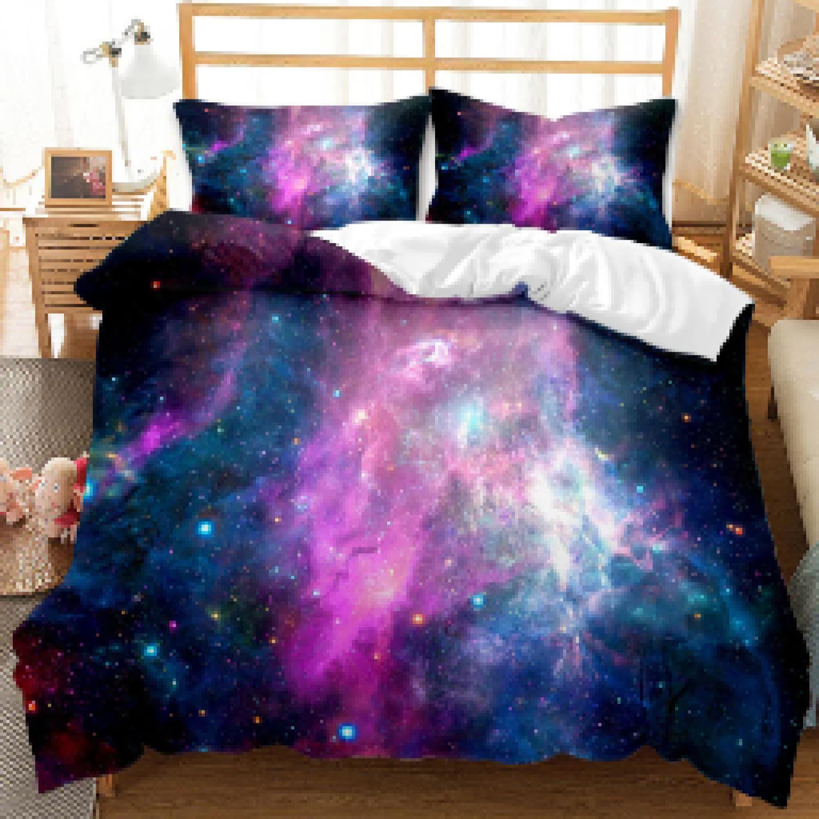 Housse de couette star space pour transformer votre chambre en nuit étoilée