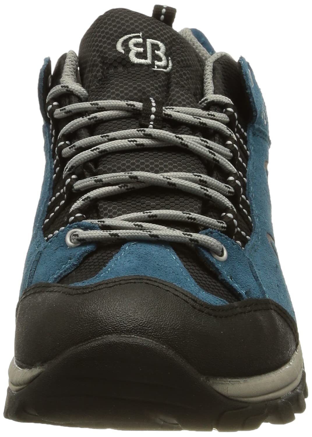Brütting Chaussures Basses de Trekking et de randonnée Mount Bona Low pour Homme, Bleu, 36 EU
