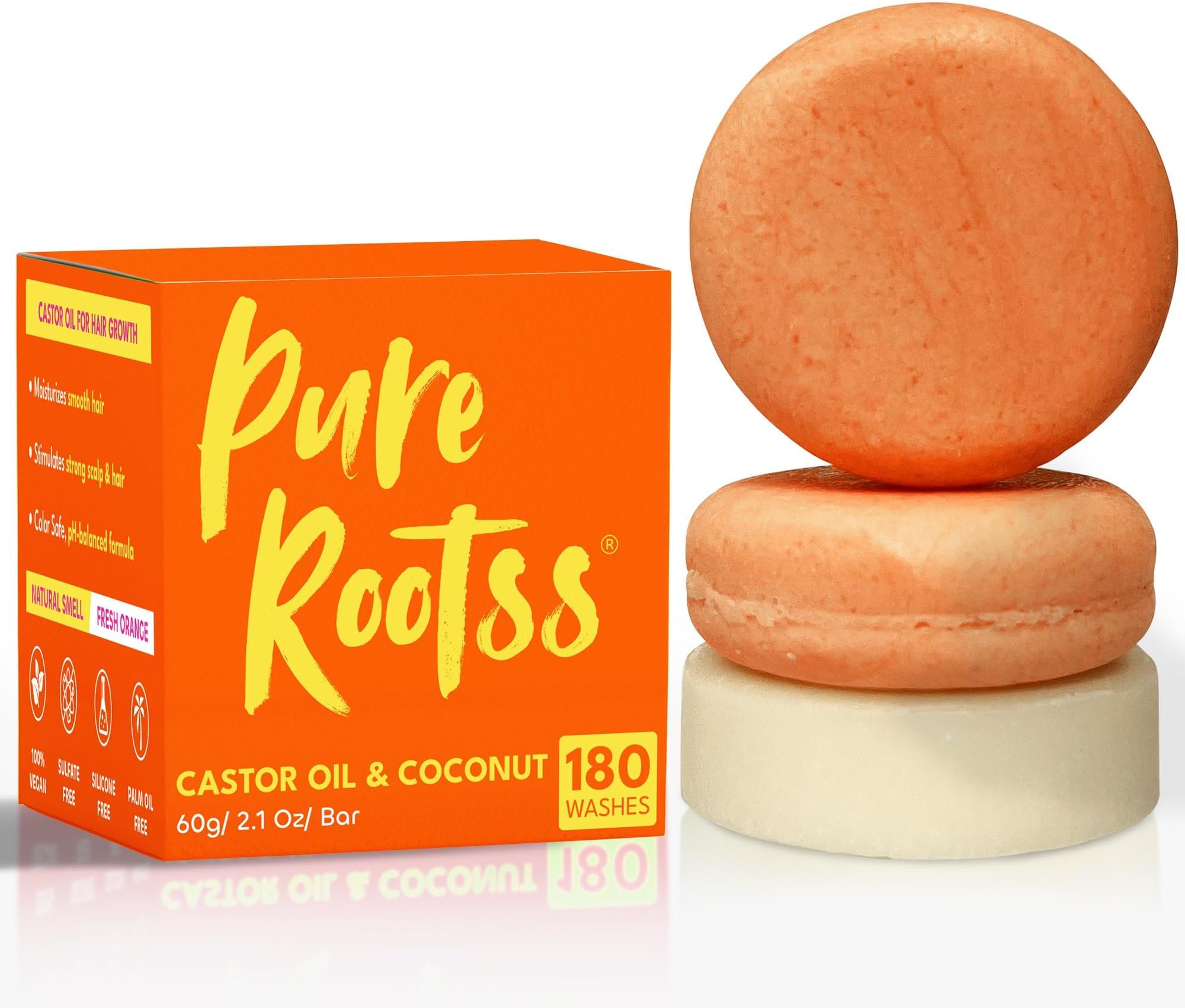 Castor Oil Shampoo Bar
