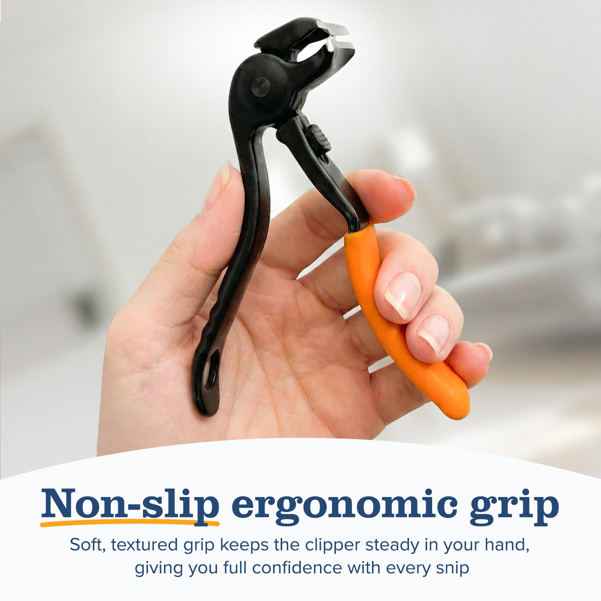EZPIK Senior Toenail Clippers - Arthritis Relief -5