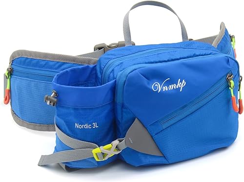Miniatura 9 de Riñonera con soporte para botella de agua para hombres y mujeres para correr, escalar, senderismo, fitness, ciclismo y otros deportes al aire libre,