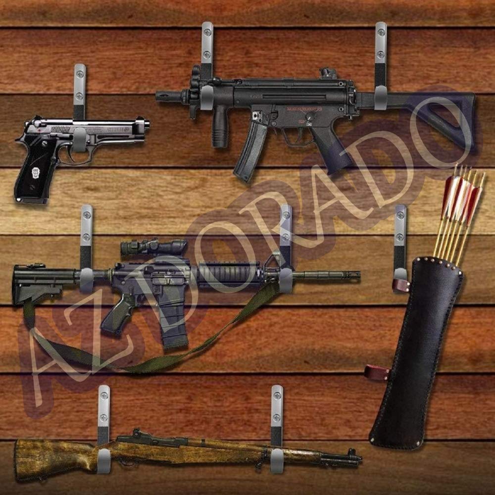 Amazon.co.jp: AZ DORADO 壁掛け ガンラック ガンホルダー ネジ付き