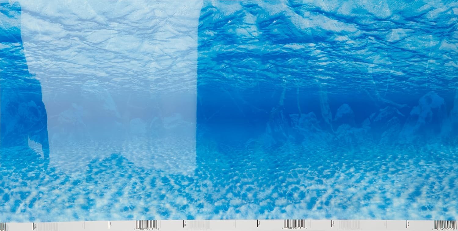 AMTRA MYSTIC - Sfondo in poster per acquario, decorazione dell'acquario, poster decorativo con doppia stampa, formato 45x100cm