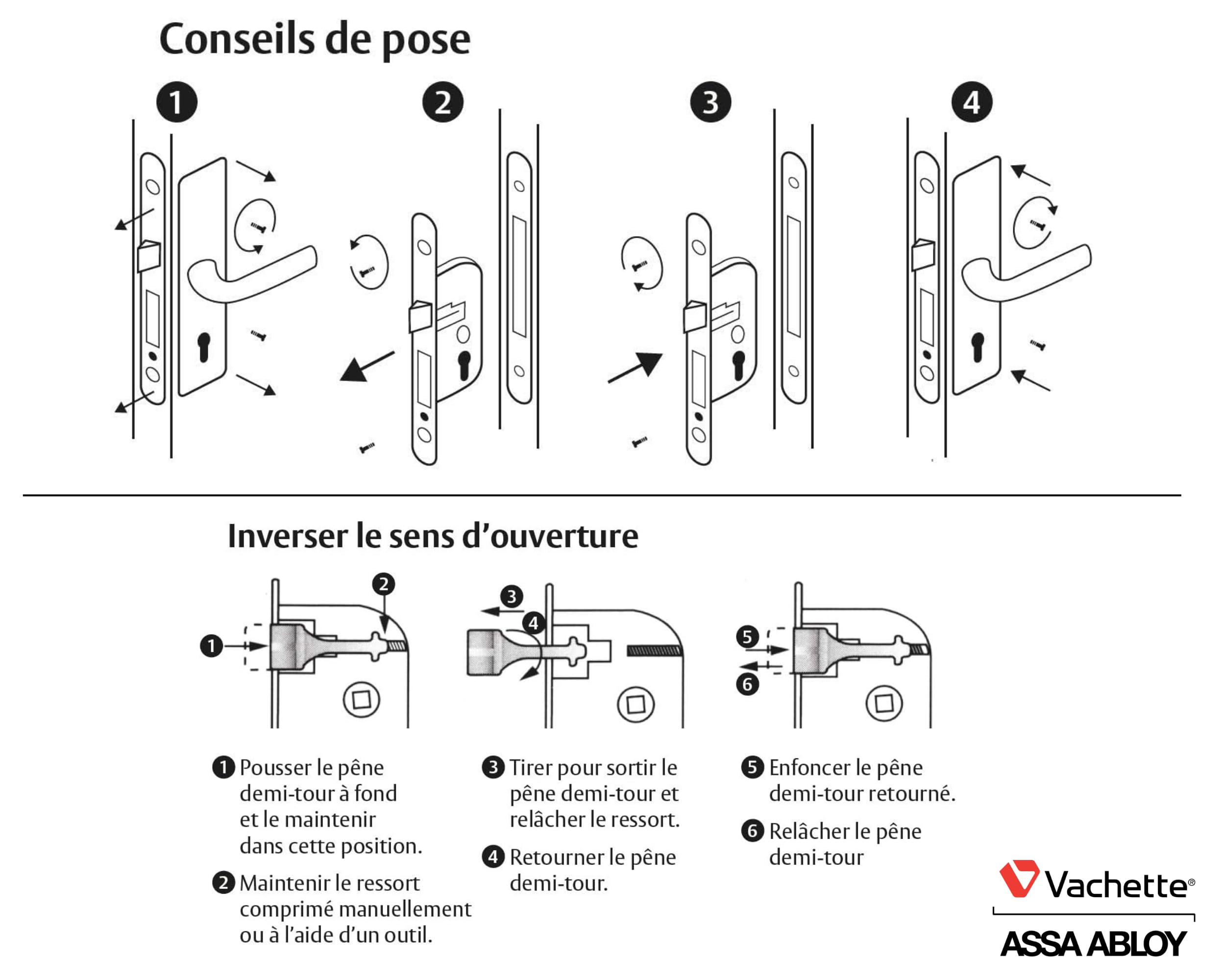 Vachette Aube P15R-A40/B/SF - Lucchetto Per Vachette