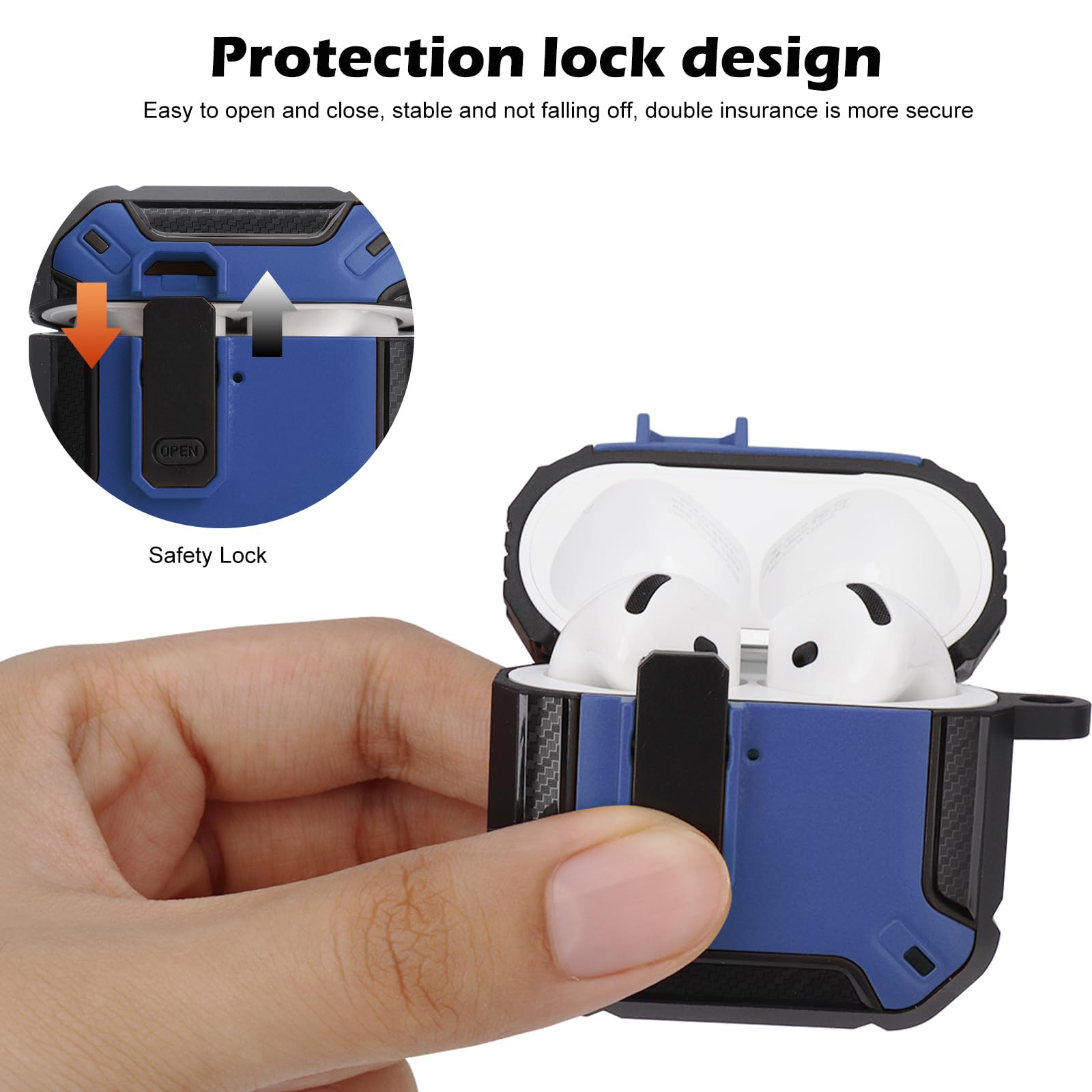 AirPods 4 ケース 2024 AirPods 第4世代 TPU ロック Amazon.co.jp: Seefox Airpods 4 ケース【2024年発売】Airpods 第四