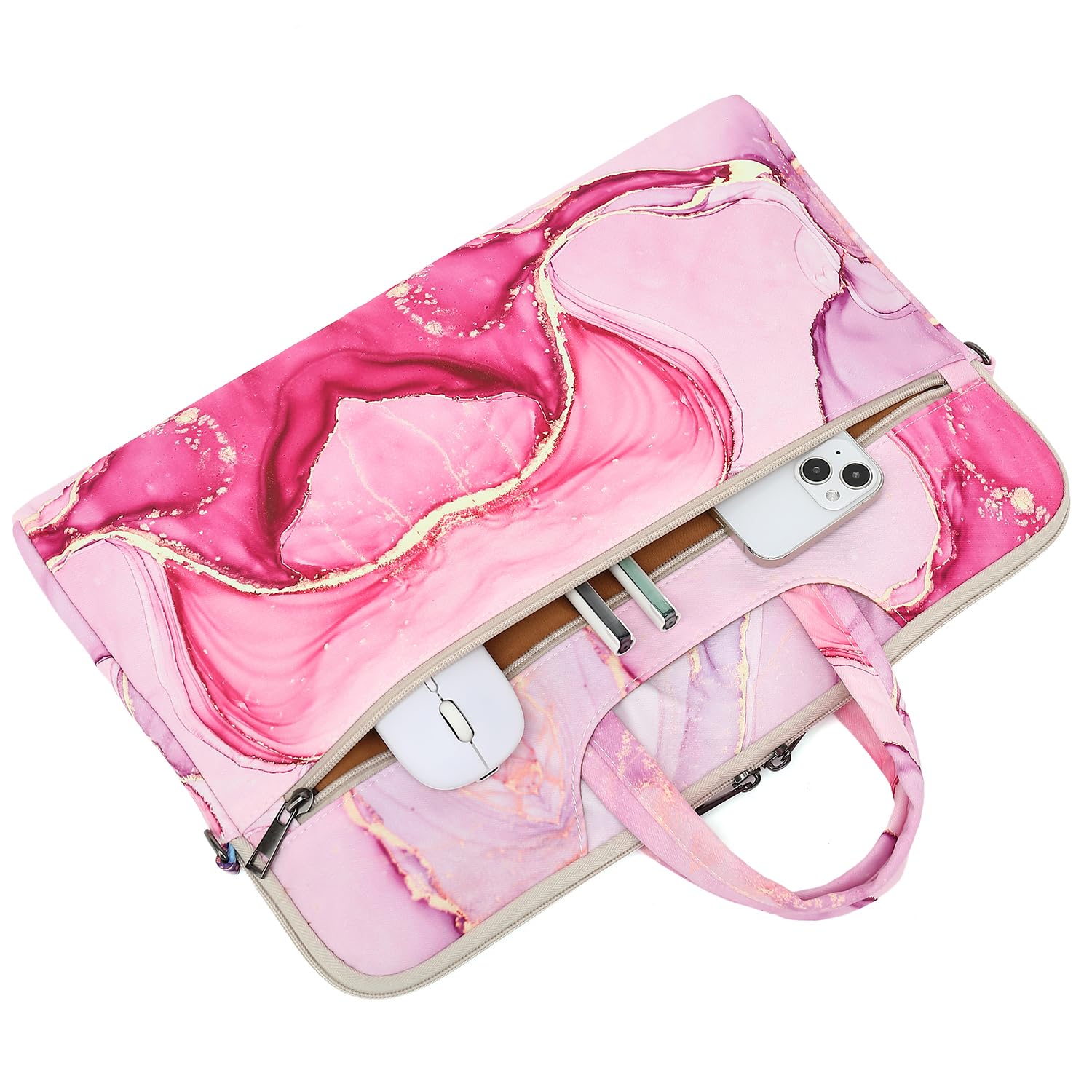 DACHEE Laptop Shoulder Bag - Macbook Pro 15/15.6 Inch -14