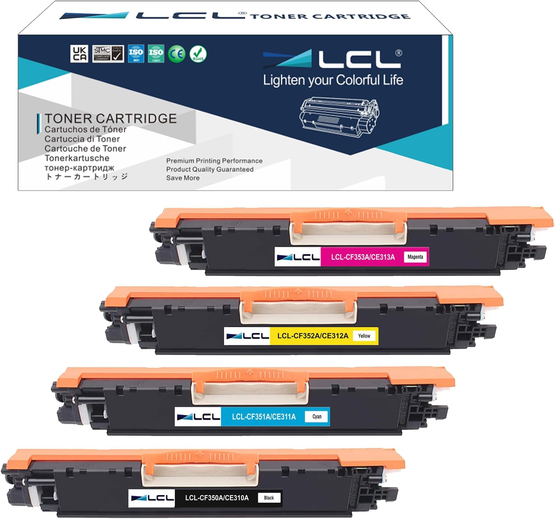 Cartuccia Toner HP 130A (CF350A) Nero Originale - Conf. 1 - Foto 7
