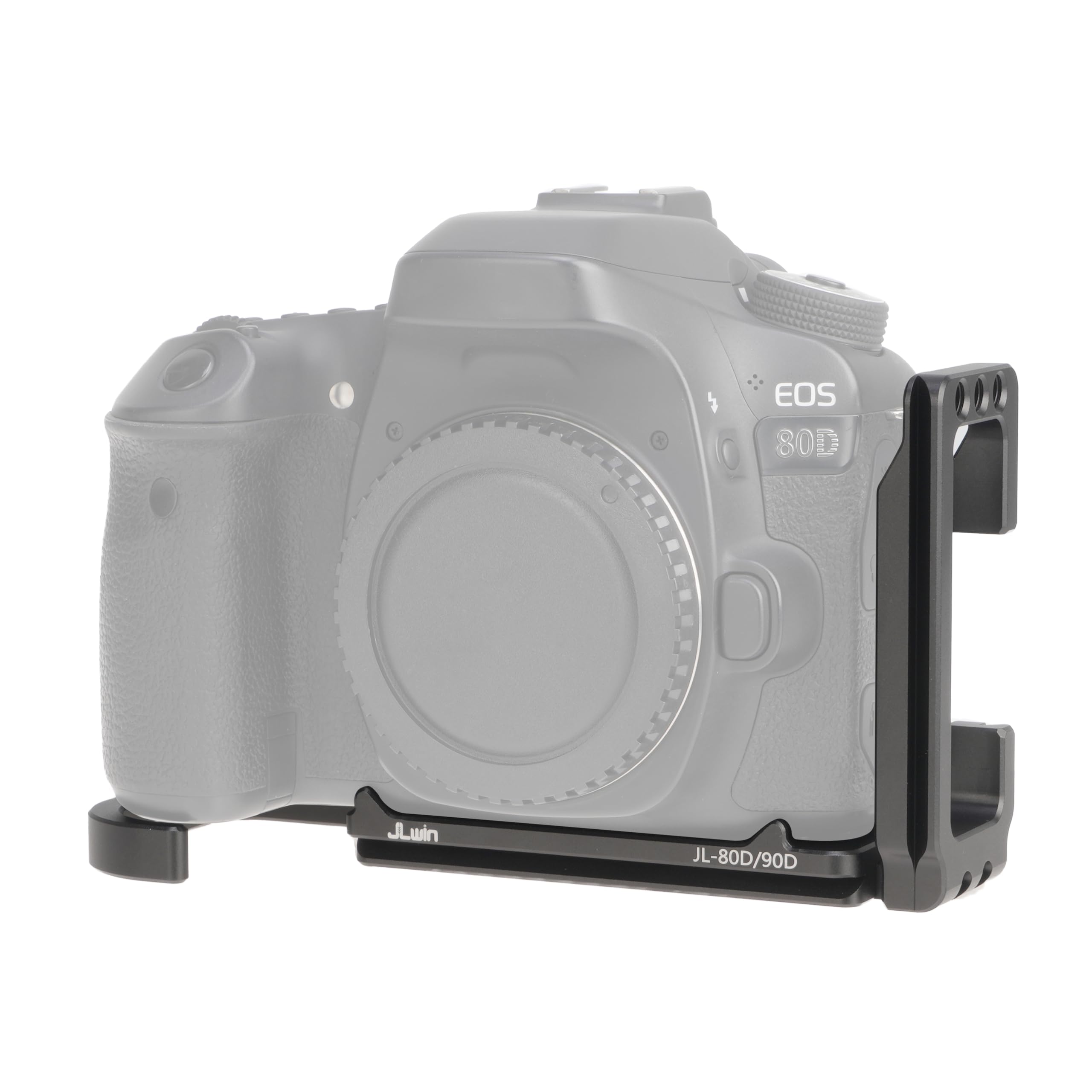Hersmay70D/80D/90D L Bracket, Quick Release Vertical Shoot L Bracket Plate for Canon EOS 70D 80D 90D Mirrorless Camera Hand Grip Fit Arca Swiss Standard