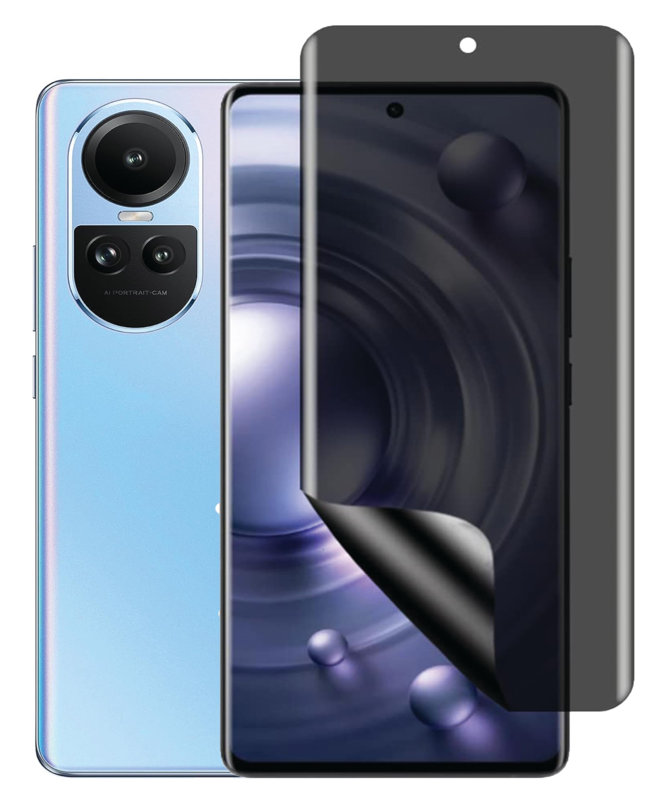 ZARALA Privacy Screen Protector Compatible with Oppo Reno 10 / Reno 10 Pro, Anti-Spy Scratch Resistant Bubble Free Film (No Tempered Glass) (B0CQXT13Y4) Amazon Price History, Amazon Price Tracker