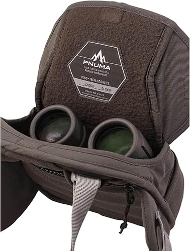 Miniatura 4 de Pnuma Bino+ - Arnés de tecnología versátil con forro suave, impermeable, duradero, ajustable, para óptica y electrónica