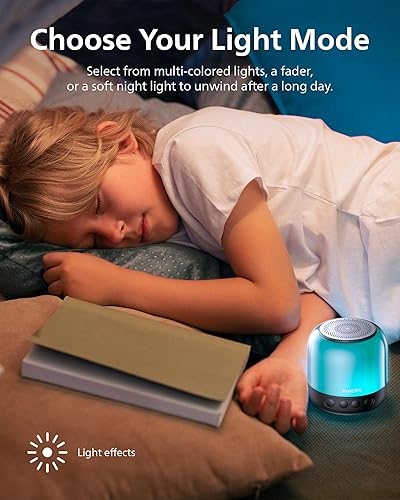 Miniatura 3 de Philips S1108 Altavoz Bluetooth portátil, 3 W RMS, tiempo de reproducción 9H, emparejamiento estéreo TWS, efectos de luz LED, carga USB-C, altavoz