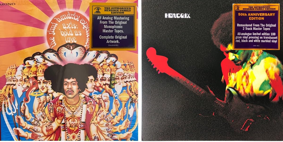 Hendrix-Editions Classics: Axis Bold As Love + Band Of Gypsys 2-Pack