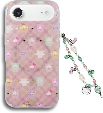 Sonix x Sanrio Case + Phone Wristlet with Charms Hello Kitty Tennis for iPhone 17 Air | Hello Kitty & Friends Latte Bears