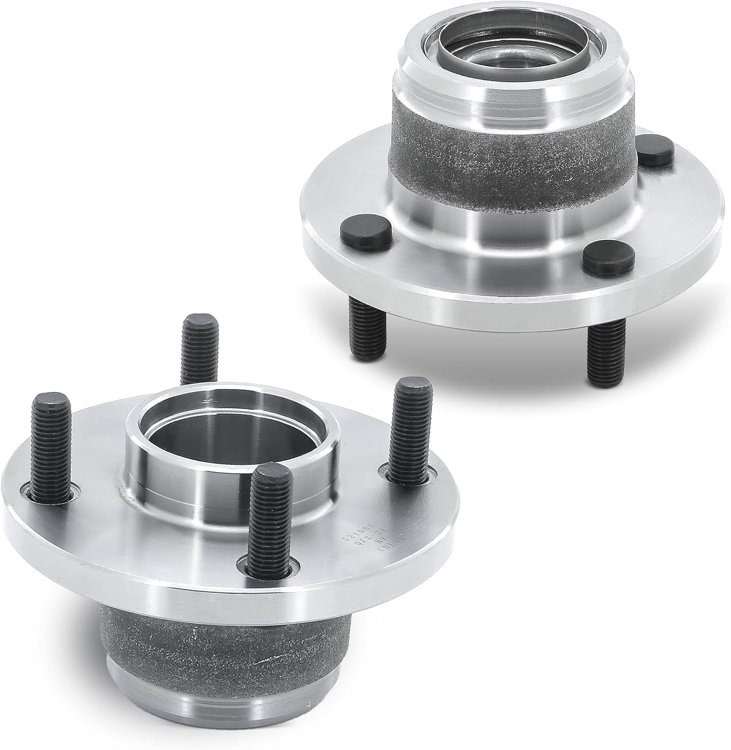 Autoround 521002 Rear Wheel Bearing and Hub Assembly Fit for Ford Focus 2000-2009, Rear Disc Brake Models Only, 4 Lugs, Set of 2 - Image 9