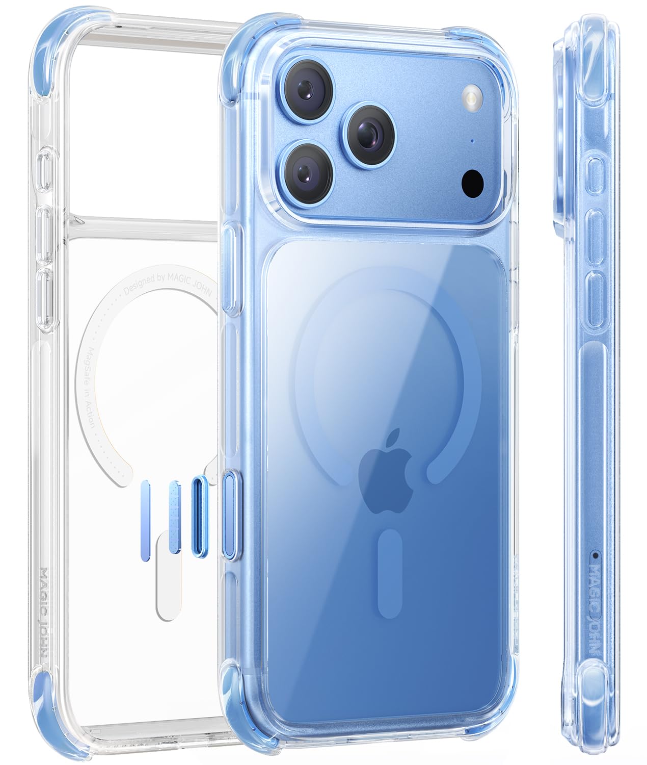 Photo 1 of MAGIC JOHN for iPhone 18/17 Pro Case Clear