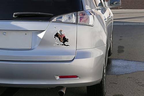 Miniatura 3 de Calcomanía de color para parabrisas de automóvil, camión, parachoques de automóvil, camión, ventana de parabrisas (6 x 4.8 pulgadas)