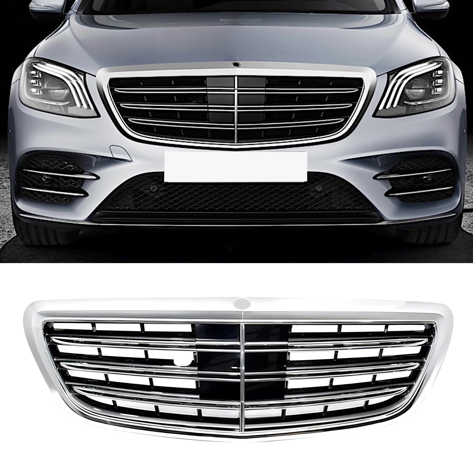 Photo 1 of BDBO Front Grill Compatible with Mercedes Benz S-Class W222 2014-2020