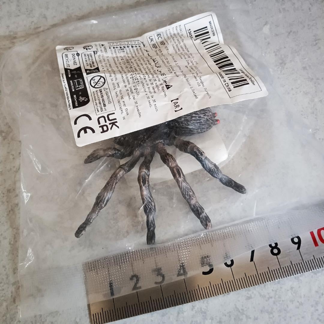 Amazon.co.jp: 模型 おもちゃ くも 蜘蛛 クモ スパイダー 全長約7.5cm
