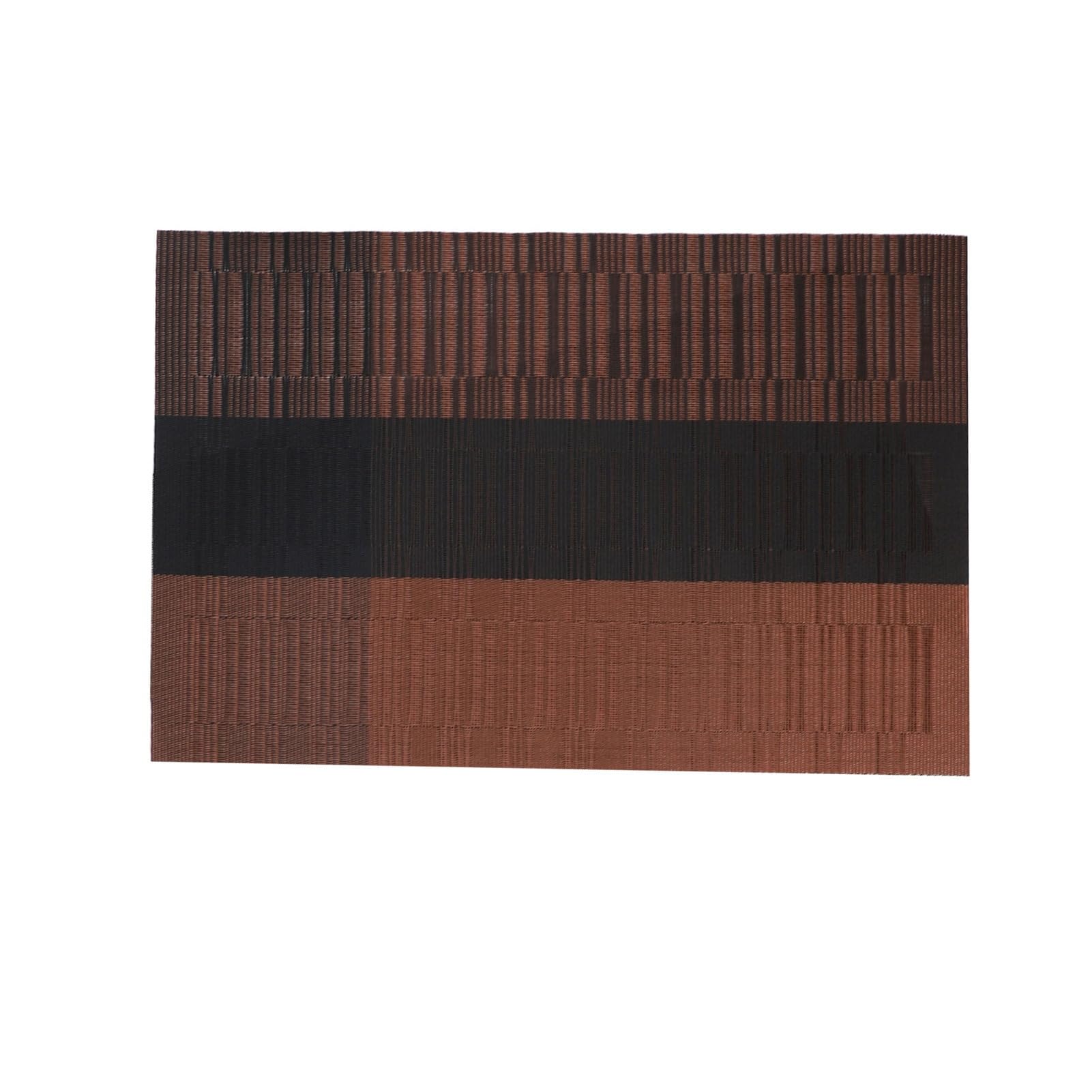 PVC Placemat, Heat Resistant Vinyl Table Mat, Waterproof Washable Wipeable Dining Place Mat, Non Slip Insulated Table Protector for Kitchen Dining Indoor Outdoor B