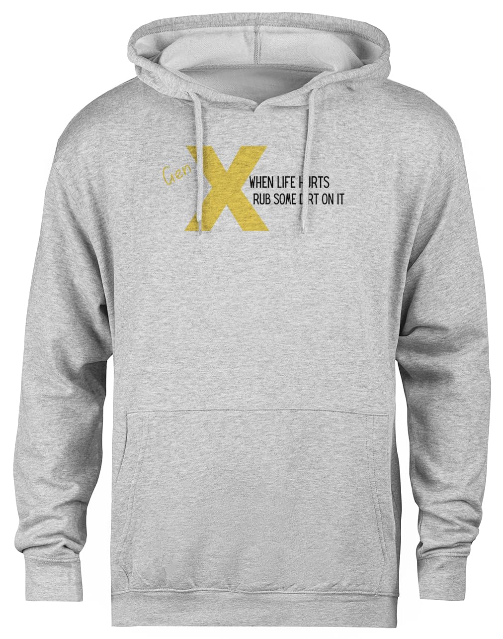 Pull à capuche gris unisexe idéal pour le week-end branché - 3