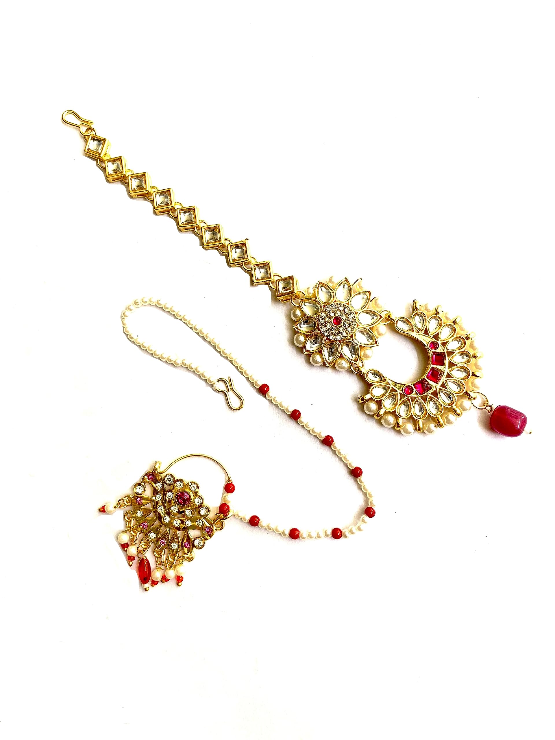 See full amazon price history chart for RISYANKA JEWELS whomen stylish brass gold plated maang tikka and nathiya RJ785 RISYANKA JEWELS whomen stylish brass gold plated maang tikka and nathiya RJ785 (B0CFJBDHYZ) Amazon Price History, Amazon Price Tracker