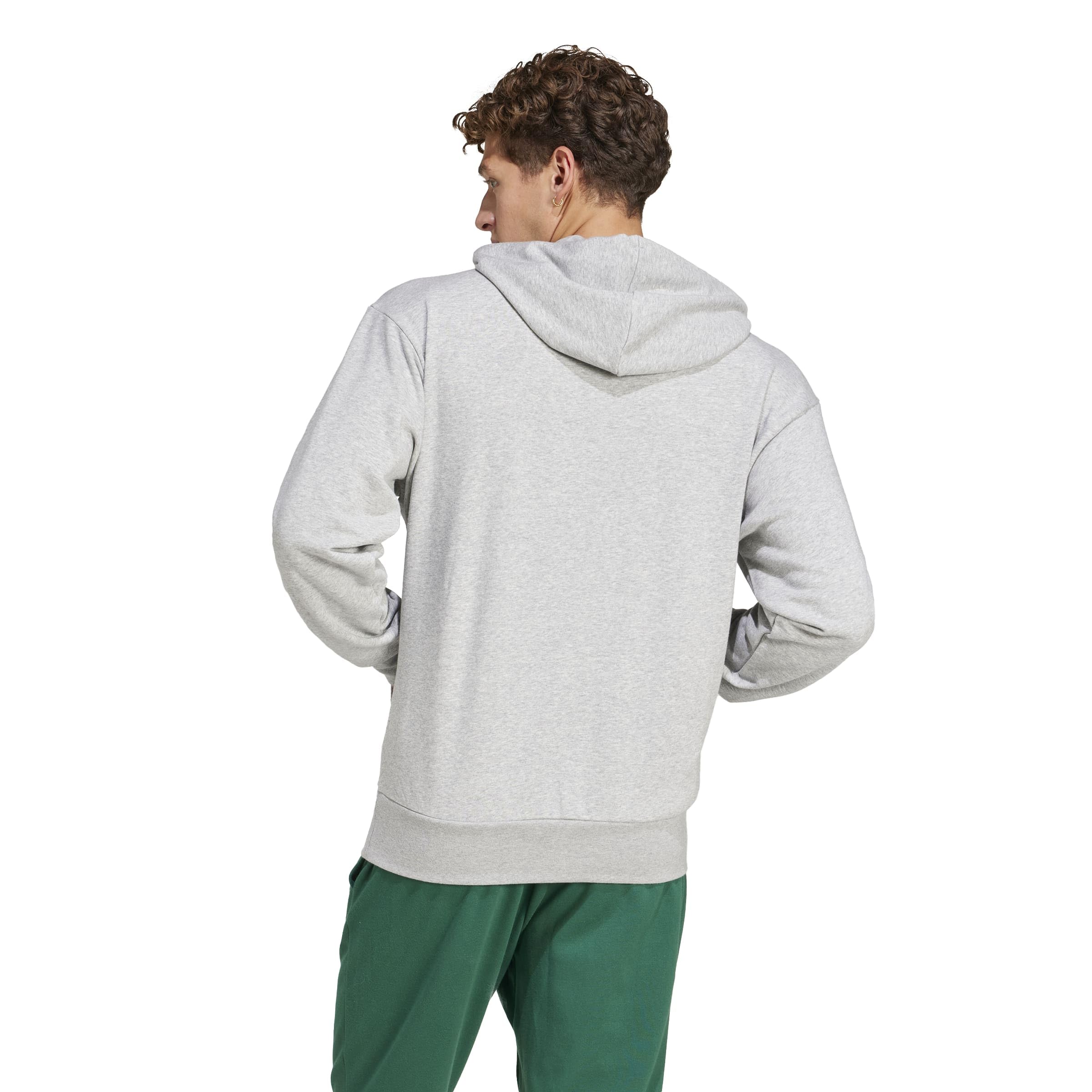 adidas Men's Sudadera con Capucha Essentials Feelcozy French Terry