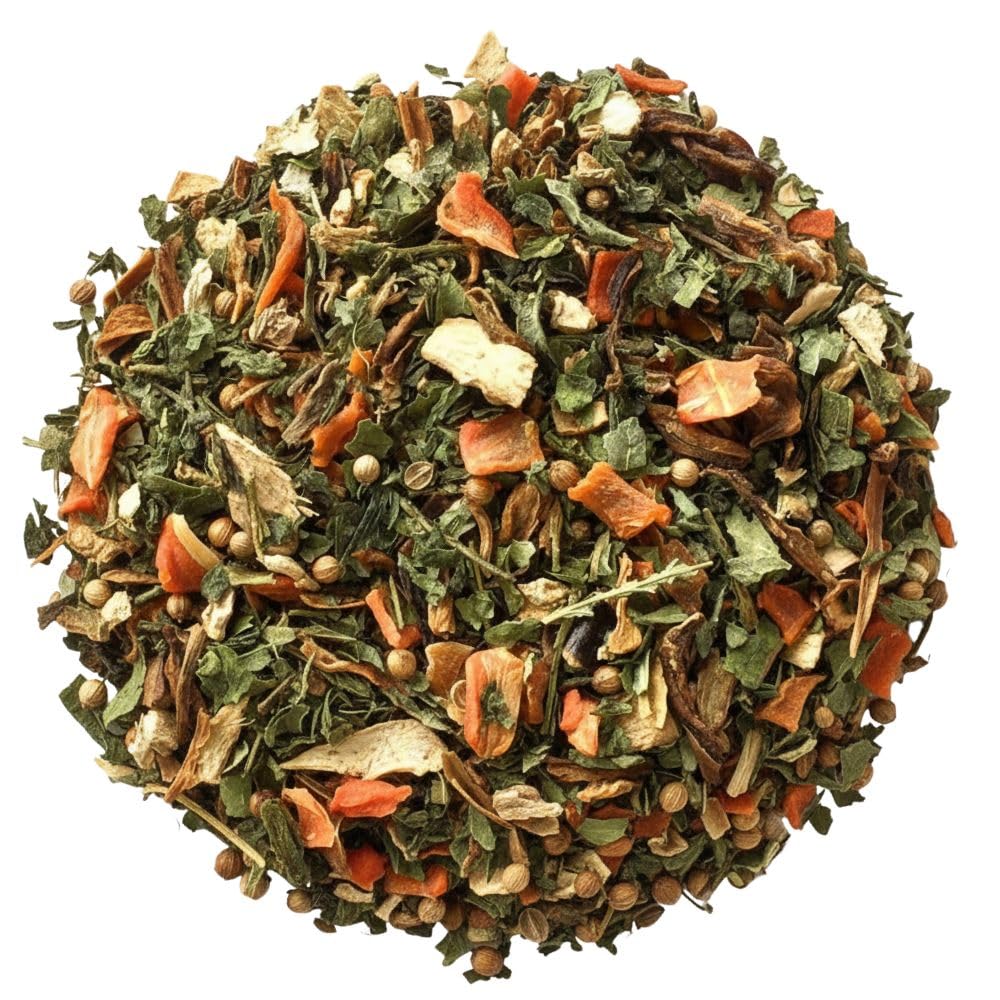 Be Ready Organic Detox Infusion – sypana zielona herbata Sencha, 100% naturalna, bez GMO – z upraw ekologicznych – pakowana we Francji – worek 1 kg (500 filiżanek)